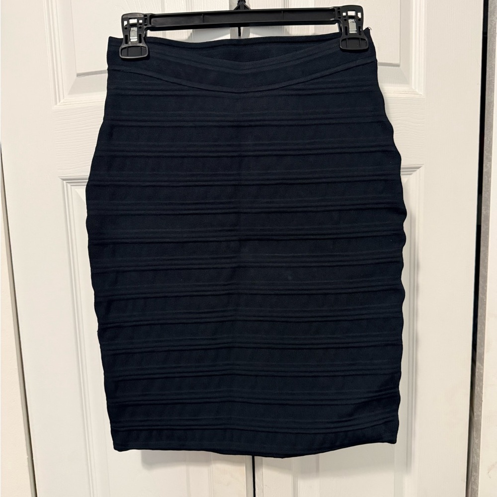 Yigal Azrouel Black Bodycon Pencil Skirt